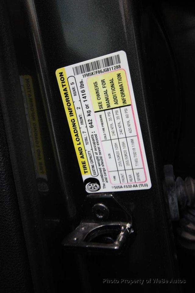 2018 Ford Explorer Limited FWD - 23009894 - 29