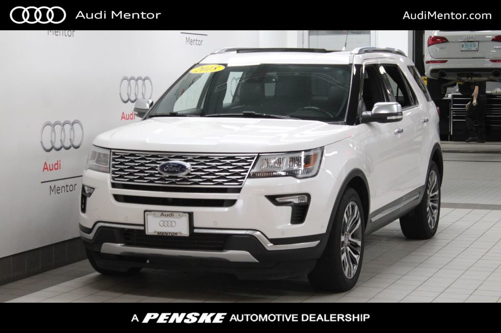 Used 18 Ford Explorer Platinum 4wd For Sale Mentor Oh
