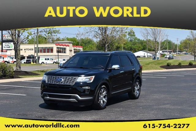 2018 Ford Explorer Platinum 4WD - 23011906 - 0