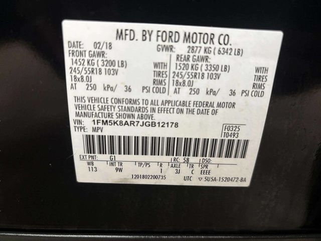 2018 Ford Explorer Police Interceptor Utility AWD 4dr SUV - 23002646 - 29