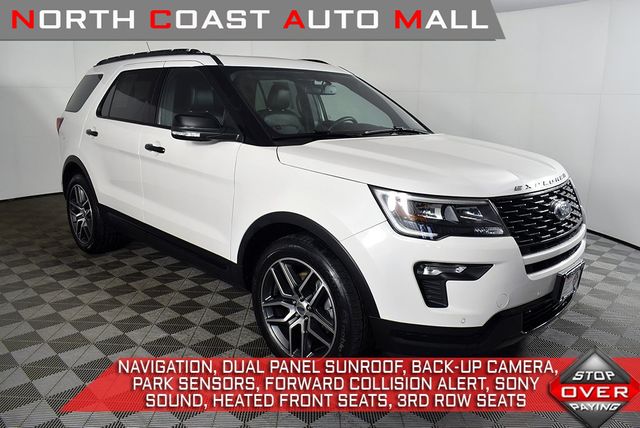 18 Used Ford Explorer Sport At North Coast Auto Mall Serving Bedford Oh Iid
