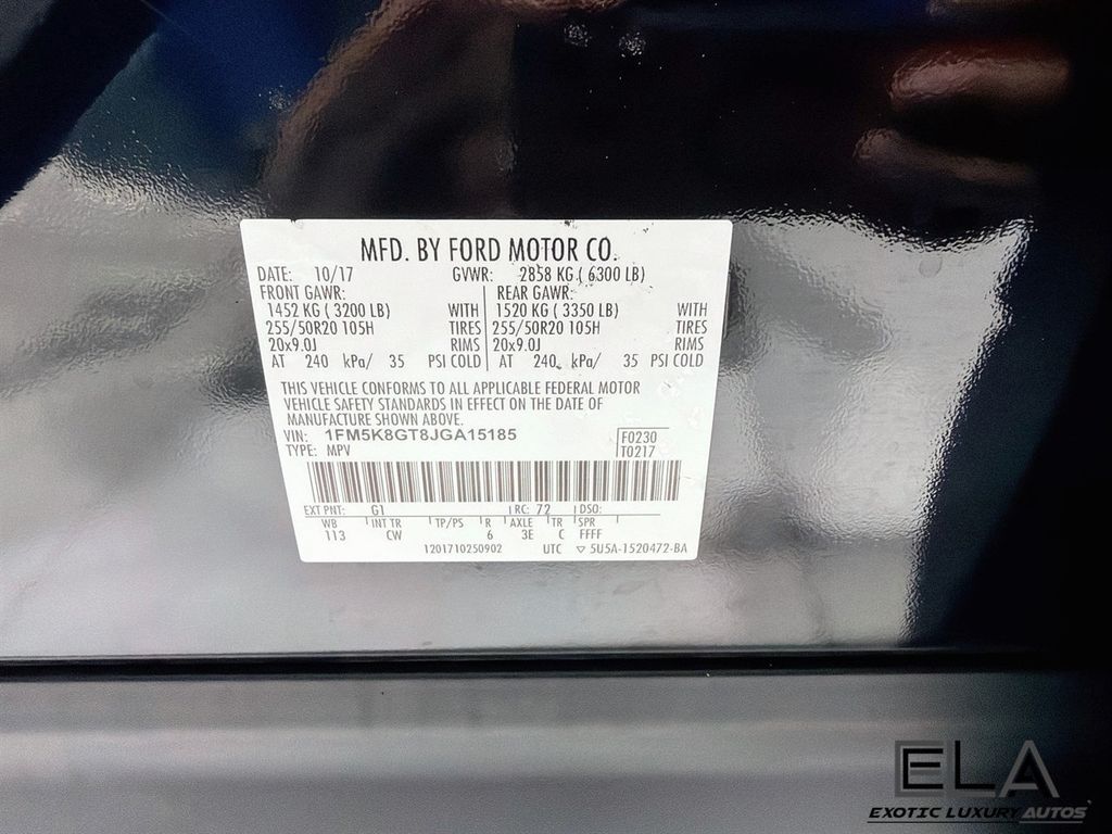 2018 Ford Explorer Sport 4WD - 23078777 - 35