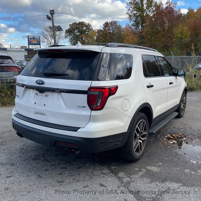 2018 Ford Explorer SPORT 4WD,EQUIPMENT 401A,TWIN PANEL MOONROOF,2ND ROW BUCKET SEAT - 22940153 - 3
