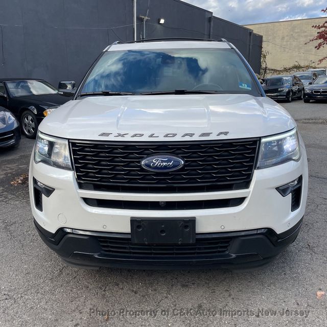 2018 Ford Explorer SPORT 4WD,EQUIPMENT 401A,TWIN PANEL MOONROOF,2ND ROW BUCKET SEAT - 22940153 - 4