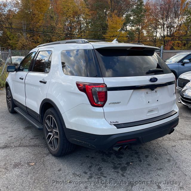 2018 Ford Explorer SPORT 4WD,EQUIPMENT 401A,TWIN PANEL MOONROOF,2ND ROW BUCKET SEAT - 22940153 - 5