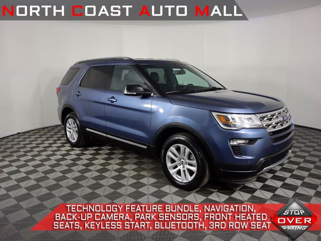 18 Used Ford Explorer Xlt 4wd At North Coast Auto Mall Serving Akron Oh Iid
