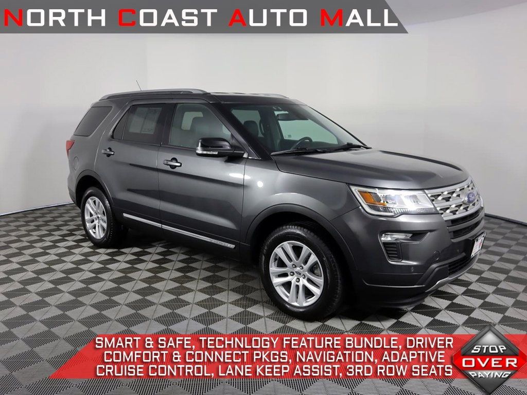 18 Used Ford Explorer Xlt 4wd At North Coast Auto Mall Serving Akron Oh Iid