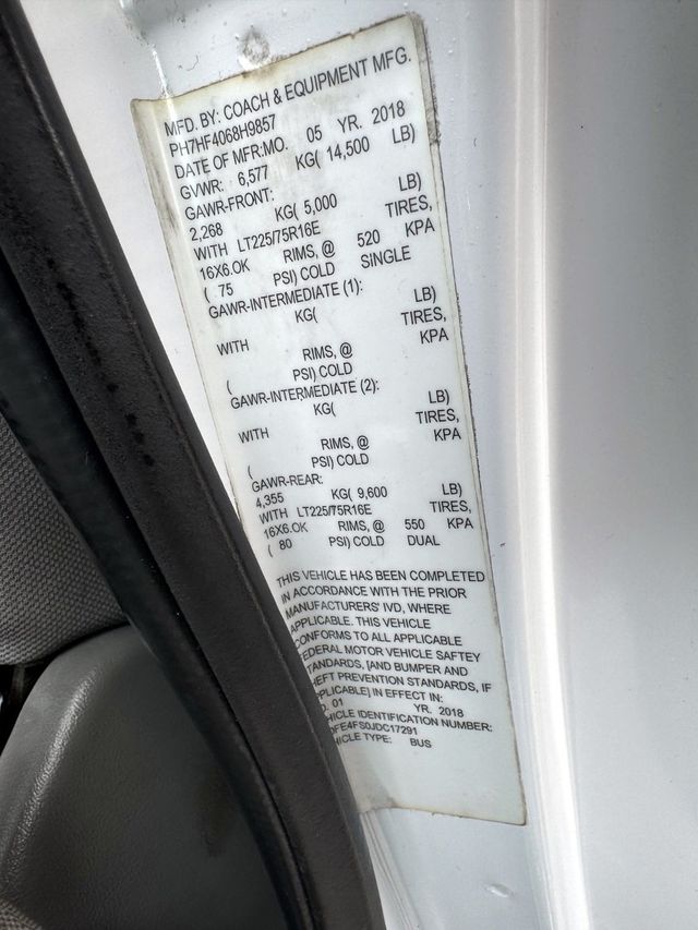 2018 Ford E-450 Wheelchair Shuttle Bus Adults Senior Medical Handicapped ADA Transportation - 22974925 - 48