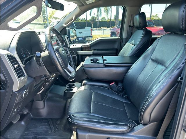 2018 Ford F150 SuperCrew Cab LARIAT 4X4 LEATHER PACKAGE 5.0L BACK UP CAM - 23067515 - 25