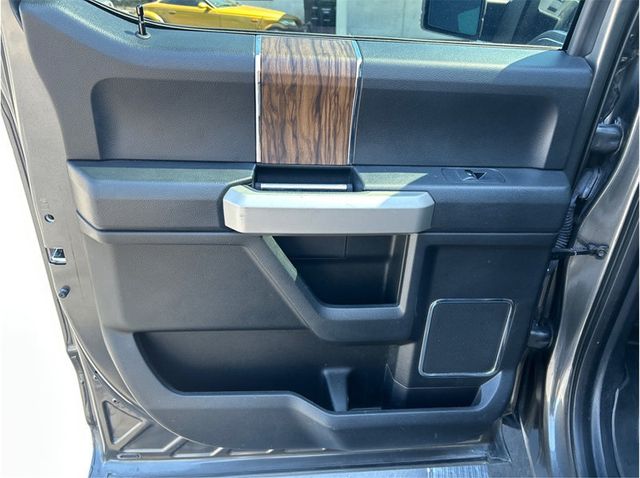 2018 Ford F150 SuperCrew Cab LARIAT 4X4 LEATHER PACKAGE 5.0L BACK UP CAM - 23067515 - 26