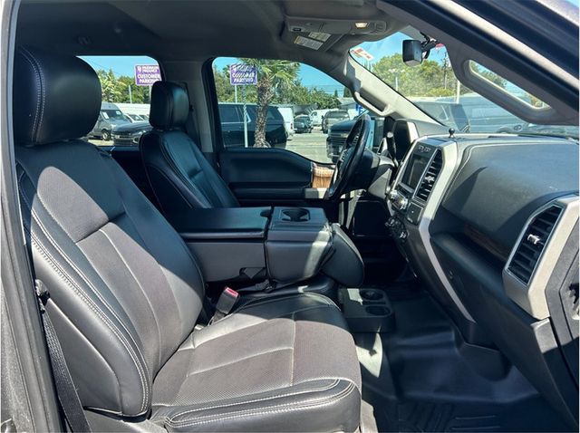 2018 Ford F150 SuperCrew Cab LARIAT 4X4 LEATHER PACKAGE 5.0L BACK UP CAM - 23067515 - 32