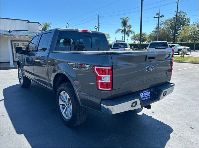 2018 Ford F150 SuperCrew Cab LARIAT 4X4 LEATHER PACKAGE 5.0L BACK UP CAM - 23067515 - 8