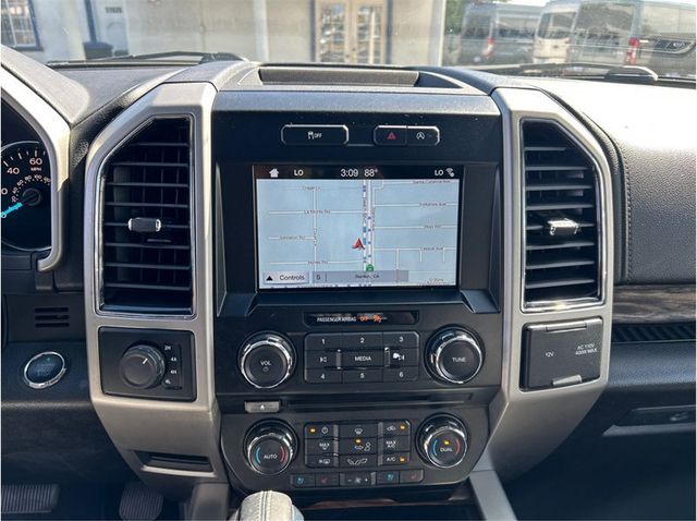 2018 Ford F150 SuperCrew Cab LARIAT 4X4 NAVIGATION ECOBOOST 1 OWNER CLEAN - 23079599 - 17