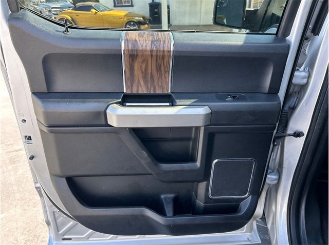 2018 Ford F150 SuperCrew Cab LARIAT 4X4 NAVIGATION ECOBOOST 1 OWNER CLEAN - 23079599 - 24