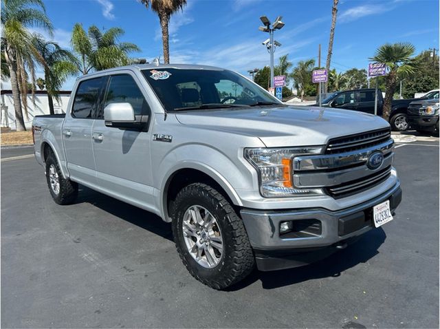 2018 Ford F150 SuperCrew Cab LARIAT 4X4 NAVIGATION ECOBOOST 1 OWNER CLEAN - 23079599 - 2