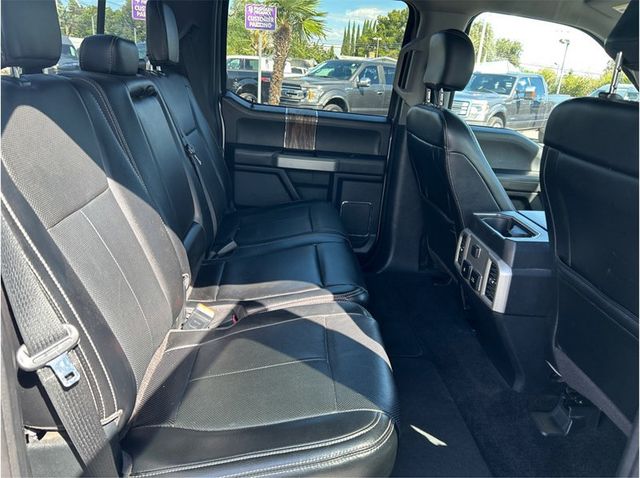2018 Ford F150 SuperCrew Cab LARIAT 4X4 NAVIGATION ECOBOOST 1 OWNER CLEAN - 23079599 - 29