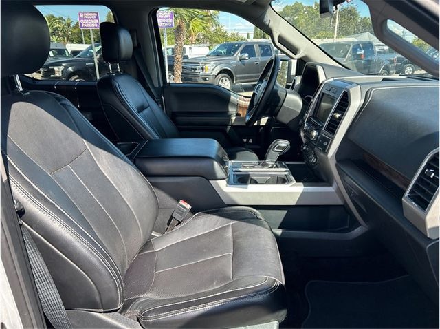 2018 Ford F150 SuperCrew Cab LARIAT 4X4 NAVIGATION ECOBOOST 1 OWNER CLEAN - 23079599 - 31