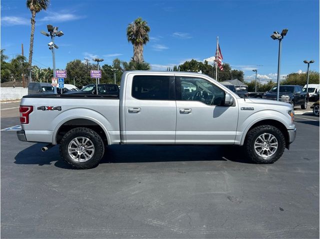 2018 Ford F150 SuperCrew Cab LARIAT 4X4 NAVIGATION ECOBOOST 1 OWNER CLEAN - 23079599 - 4