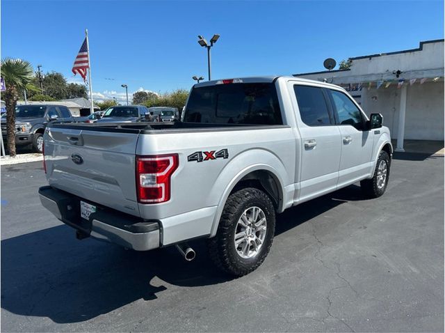 2018 Ford F150 SuperCrew Cab LARIAT 4X4 NAVIGATION ECOBOOST 1 OWNER CLEAN - 23079599 - 5
