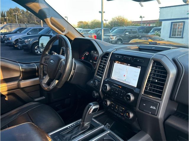 2018 Ford F150 SuperCrew Cab RAPTOR 4X4 NAV BACK UP CAM CLEAN - 23090930 - 33