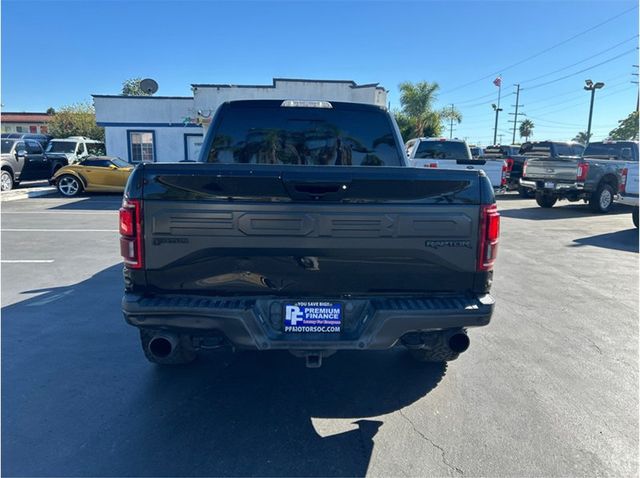 2018 Ford F150 SuperCrew Cab RAPTOR 4X4 NAV BACK UP CAM DUAL ROOF CLEAN - 23090929 - 6