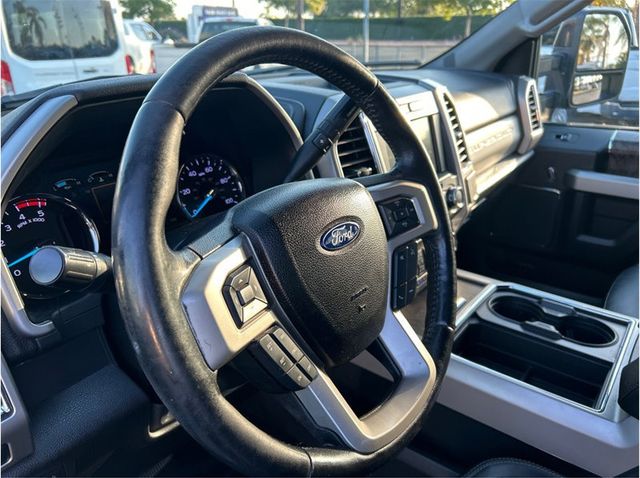 2018 Ford F250 Super Duty Crew Cab LARIAT 4X4 DIESEL NAV BACK UP CAM CLEAN - 23029872 - 21