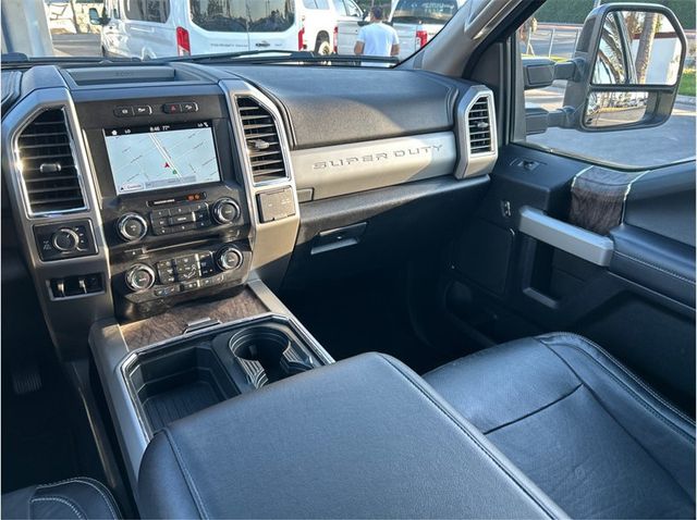 2018 Ford F250 Super Duty Crew Cab LARIAT 4X4 DIESEL NAV BACK UP CAM CLEAN - 23029872 - 25