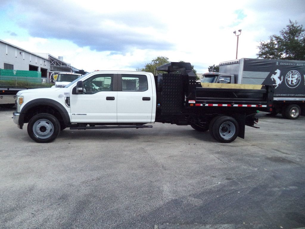 2018 Ford F550 w/ NEW 10ft Dump Truck Steel Mason Dump Body - 22929542 - 4