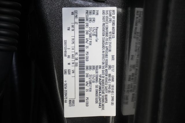 2018 Ford Focus SEL Hatch - 23006074 - 31