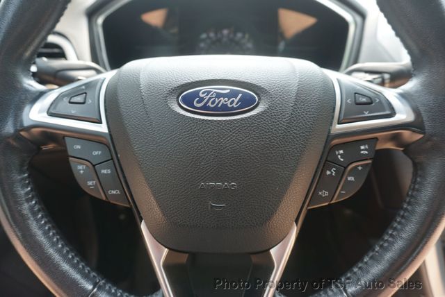 2018 Ford Fusion SE AWD CARPLAY NAVIGATION REAR CAMERA LEATHER SUNROOF HOT SEATS  - 23065235 - 31