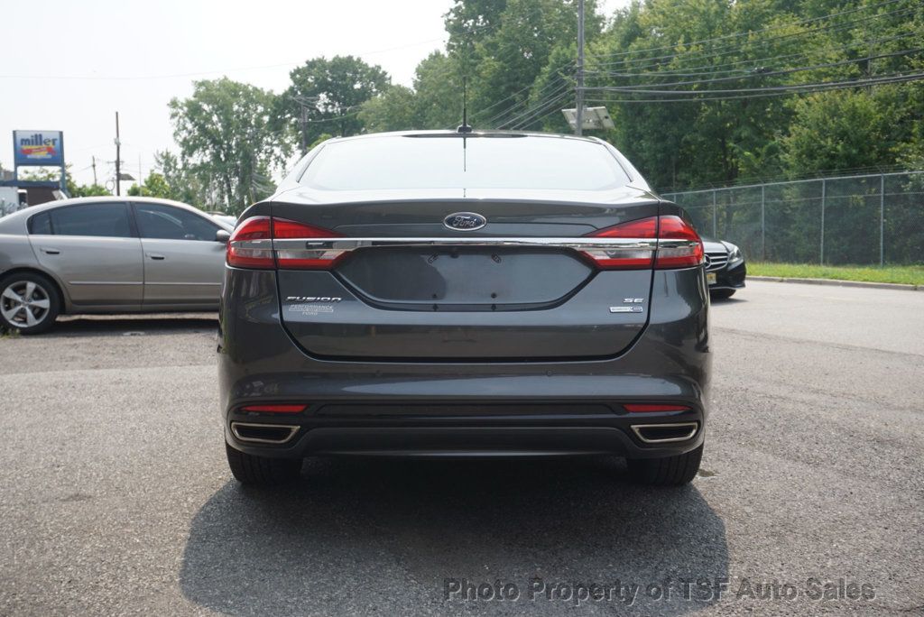 2018 Ford Fusion SE AWD CARPLAY NAVIGATION REAR CAMERA LEATHER SUNROOF HOT SEATS  - 23065235 - 5