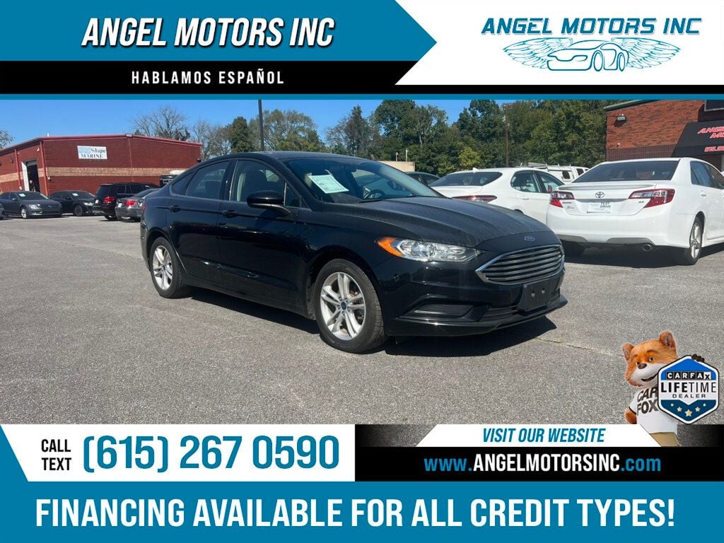 2018 Ford Fusion SE FWD - 22628916 - 0