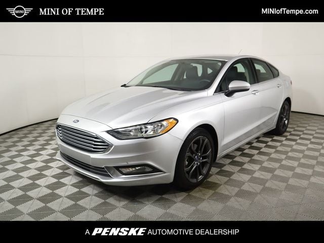 Used 2018 Ford Fusion SE with VIN 3FA6P0HD9JR187338 for sale in Tempe, AZ