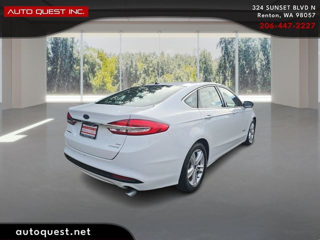 2018 Ford Fusion Hybrid SE FWD - 22964643 - 4