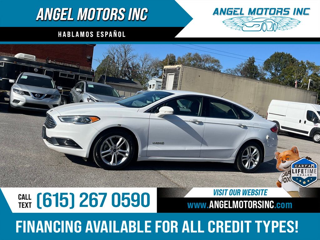 2018 Ford Fusion Hybrid SE FWD - 22936102 - 0
