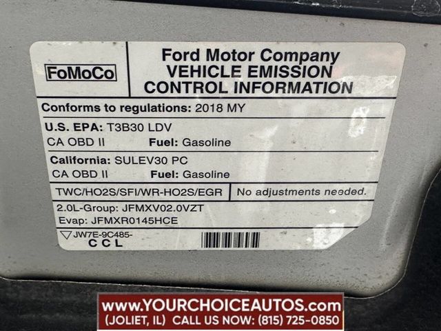 2018 Ford Fusion Hybrid SE FWD - 22647187 - 28