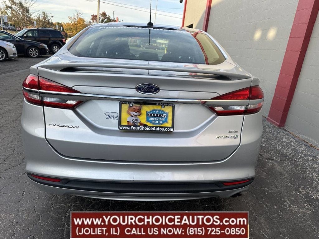 2018 Ford Fusion Hybrid SE FWD - 22647187 - 3