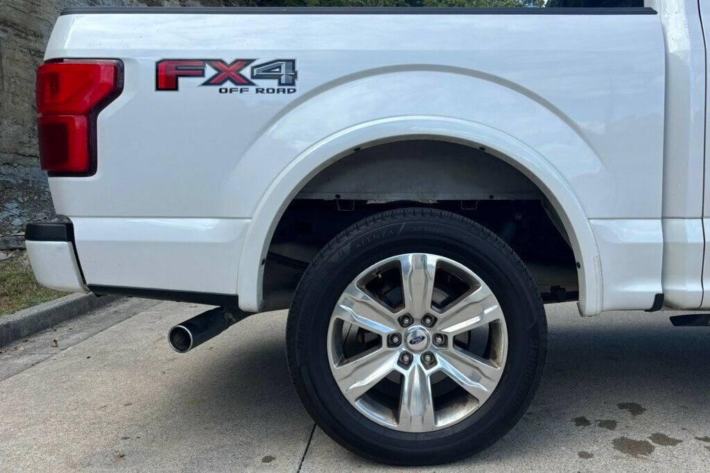 2018 Ford F-150 2018 FORD F-150 PLATINUM - 22922284 - 40