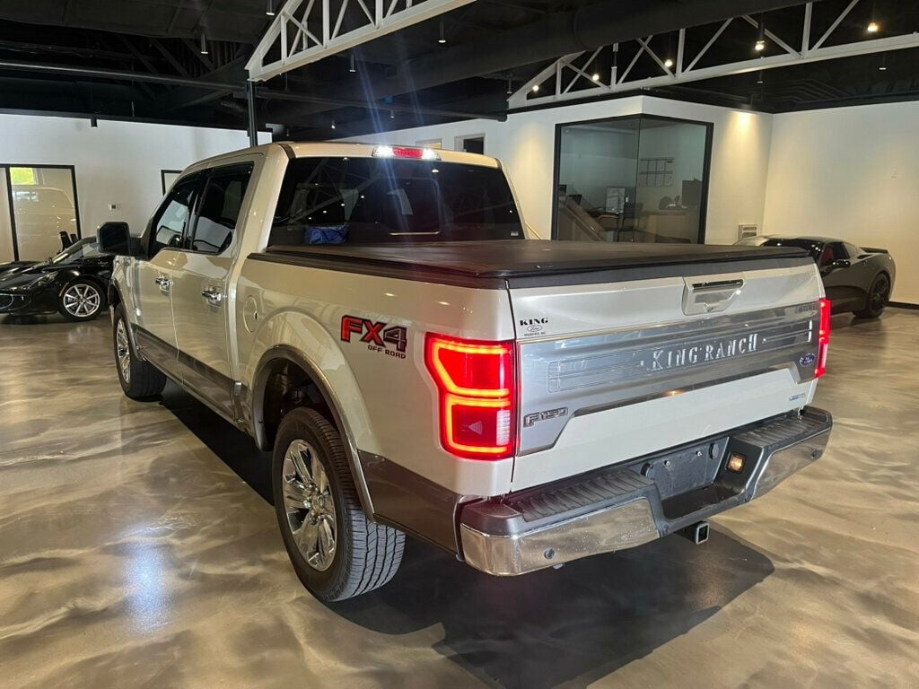 2018 Ford F-150 4WD/KingRanch/PanoRoof/AdapCruise/360Cam/Htd&CldSeats/NAV - 22613059 - 2