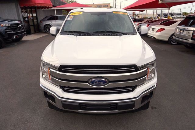 2018 Ford F-150 5.0 8 CYLINDER, LARIAT, BACKUP CAMERA, LEATHER INTERIOR - 23072735 - 3