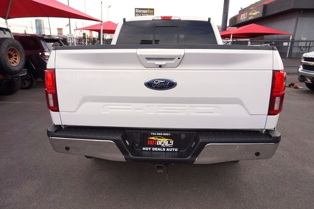 2018 Ford F-150 5.0 8 CYLINDER, LARIAT, BACKUP CAMERA, LEATHER INTERIOR - 23072735 - 7