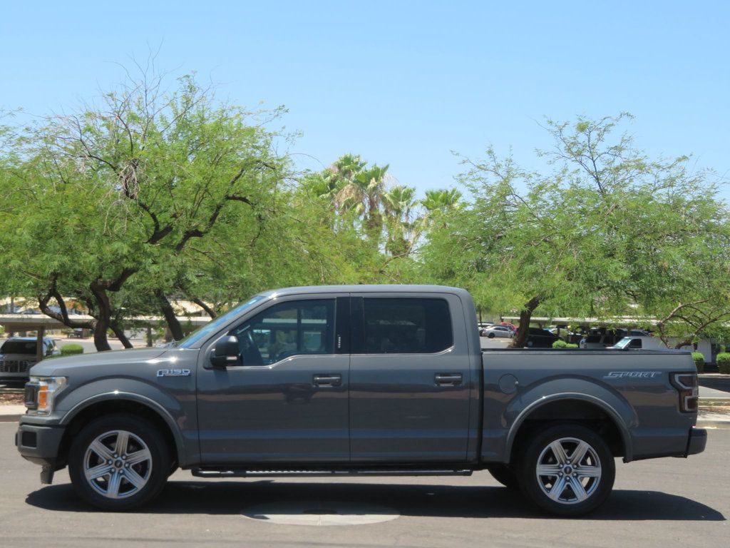 2018 Ford F-150 5.0 SPORT 1OWNER EXTRA CLEAN SPORT SUPERCREW AZ TRUCK   - 23051982 - 1