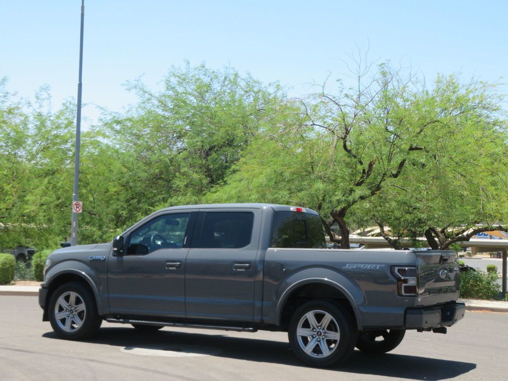 2018 Ford F-150 5.0 SPORT 1OWNER EXTRA CLEAN SPORT SUPERCREW AZ TRUCK   - 23051982 - 4