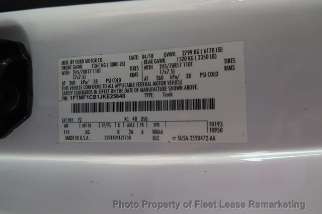 2018 Ford F-150 F150 2WD Reg Cab Long Bed - 23065787 - 13