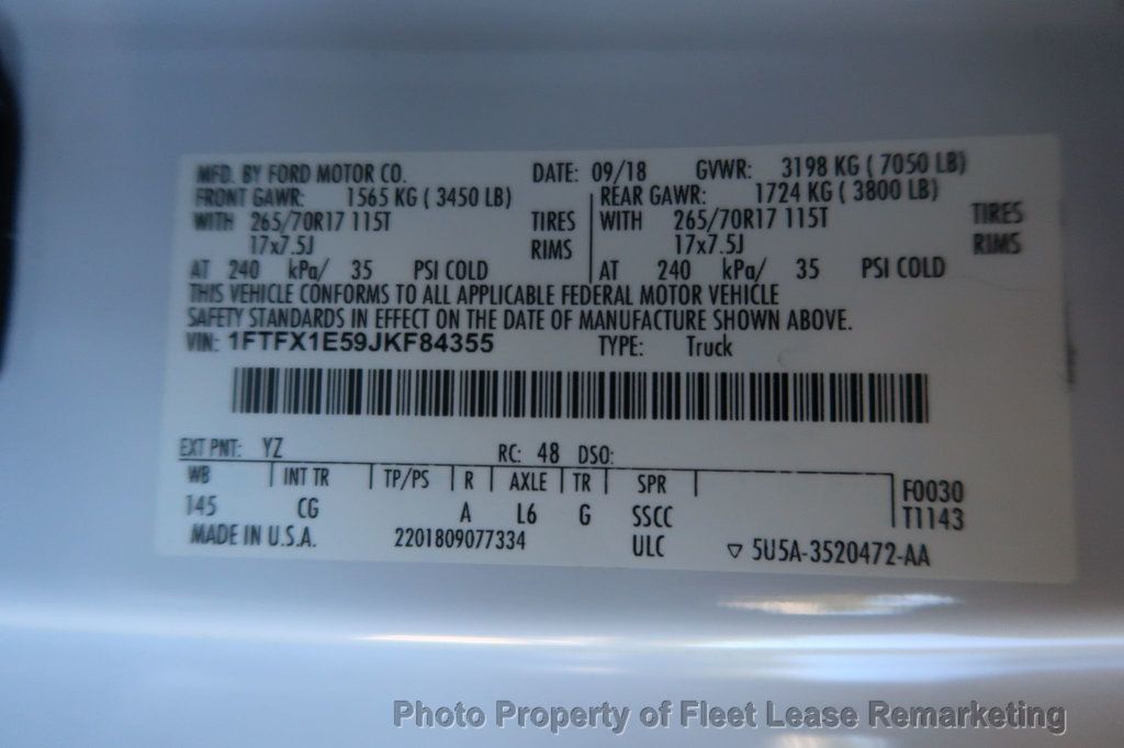 2018 Ford F-150 F150 4WD Supercab SWB XL - 22944756 - 12