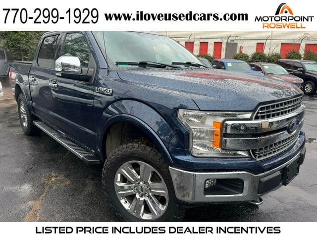 2018 Ford F-150 LARIAT 4WD SuperCrew 5.5' Box - 22757206 - 0