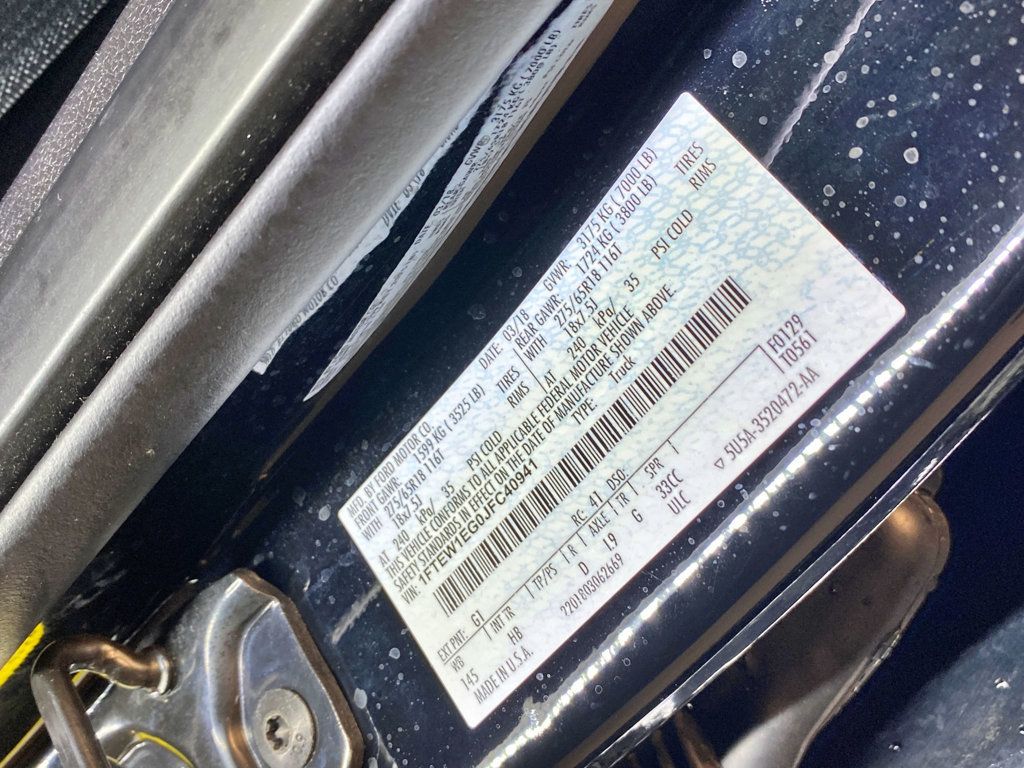 2018 Ford F-150 LARIAT 4WD SuperCrew 5.5' Box - 23025825 - 72