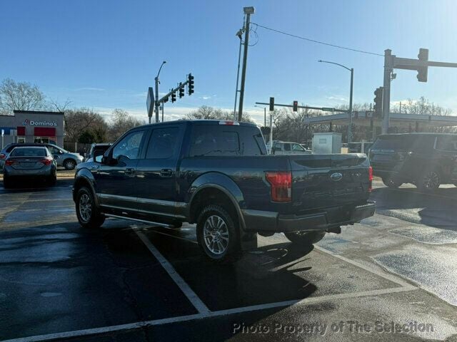 2018 Ford F-150 LARIAT 4WD SUPERCREW W/TWIN PANEL ROOF & NAVIGATION - 22957091 - 10