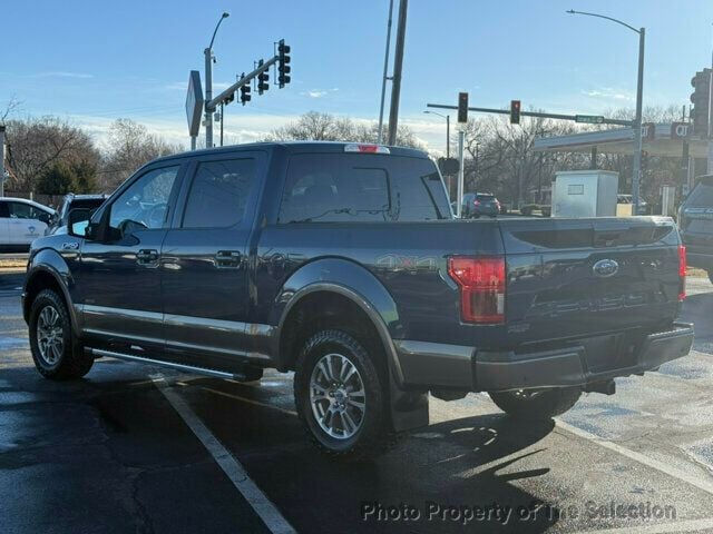 2018 Ford F-150 LARIAT 4WD SUPERCREW W/TWIN PANEL ROOF & NAVIGATION - 22957091 - 11