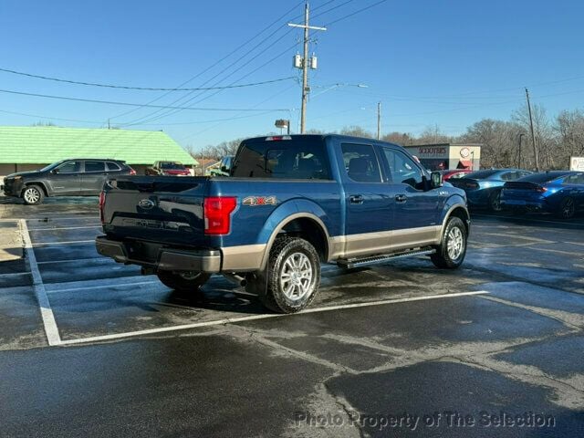 2018 Ford F-150 LARIAT 4WD SUPERCREW W/TWIN PANEL ROOF & NAVIGATION - 22957091 - 14